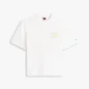 Tricou Tommy Jeans cu logo Bubble vopsit cu spray Tricou Tommy Jeans cu logo Bubble vopsit cu spray