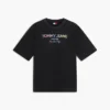Tricou Tommy Jeans cu logo din cristale
