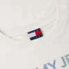 Tricou Tommy Jeans cu logo din cristale