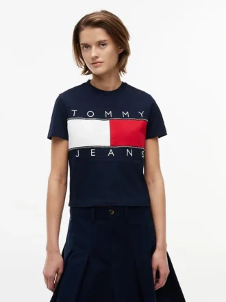 Tricou Tommy Jeans cu logo mare