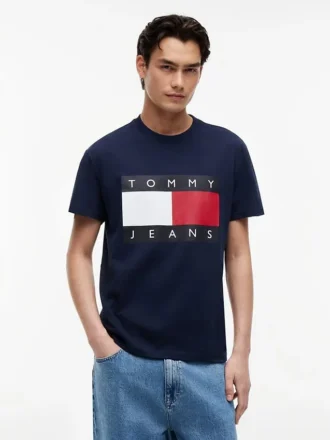 Tricou Tommy Jeans cu logo mare
