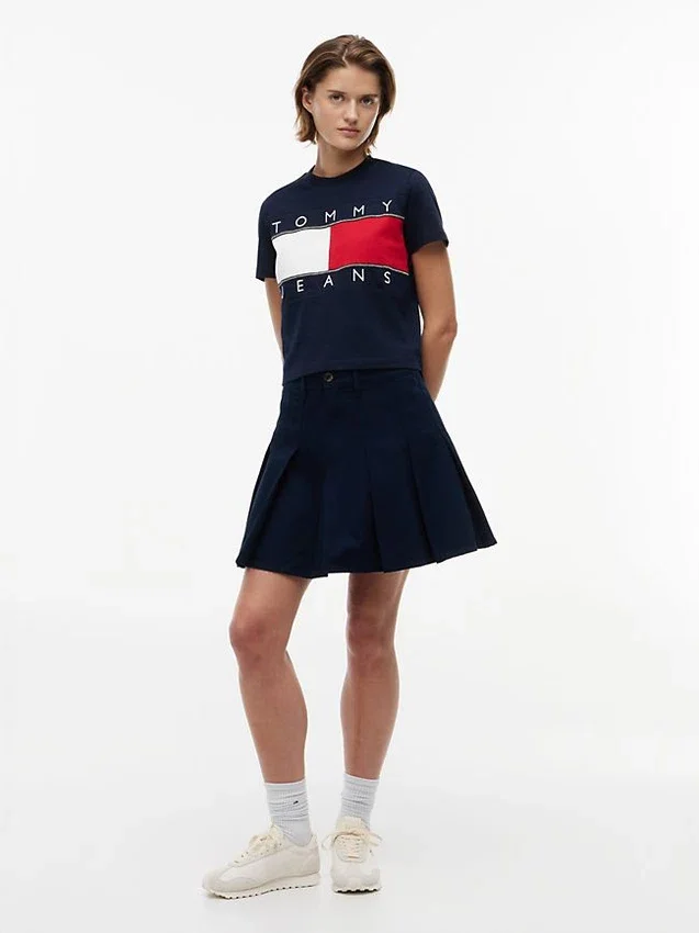 Tricou Tommy Jeans cu logo mare Tricou Tommy Jeans cu logo mare