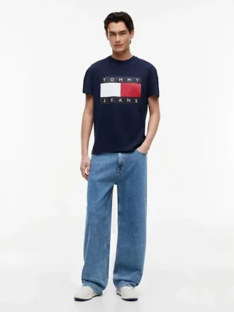 Tricou Tommy Jeans cu logo mare