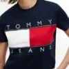 Tricou Tommy Jeans cu logo mare Tricou Tommy Jeans cu logo mare