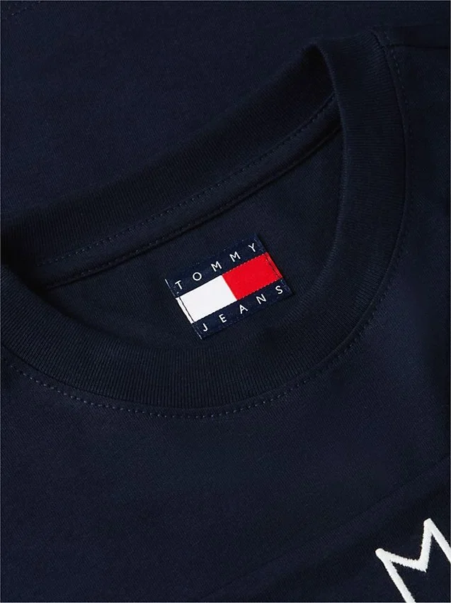 Tricou Tommy Jeans cu logo mare Tricou Tommy Jeans cu logo mare