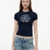 Tricou Tommy Jeans cu logo Retro NY