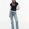 Tricou Tommy Jeans cu logo Retro NY