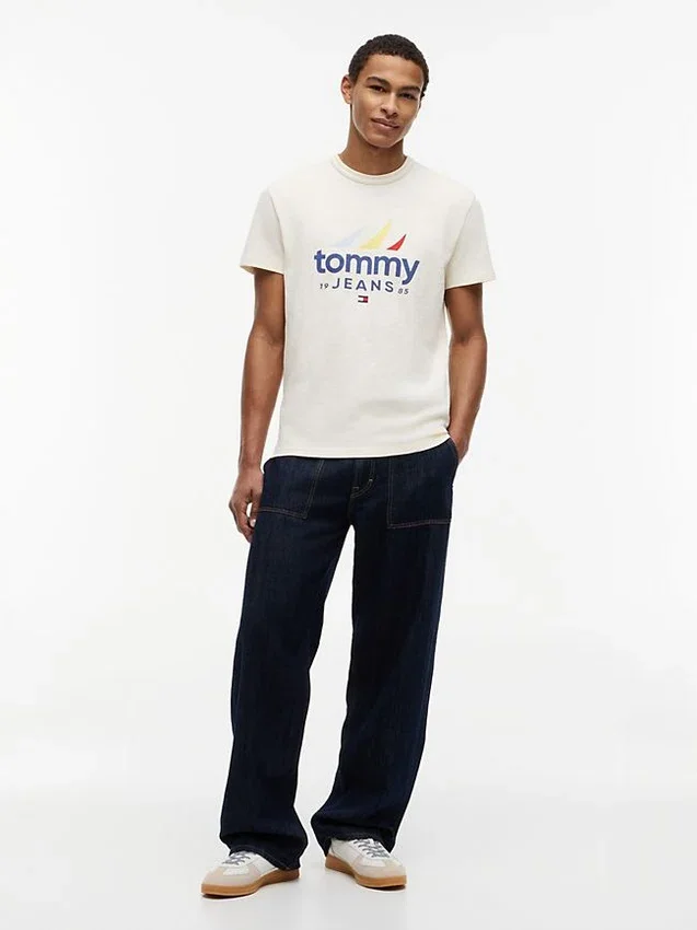 Tricou Tommy Jeans cu logo Sailing Tricou Tommy Jeans cu logo Sailing