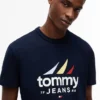 Tricou Tommy Jeans cu logo Sailing Tricou Tommy Jeans cu logo Sailing