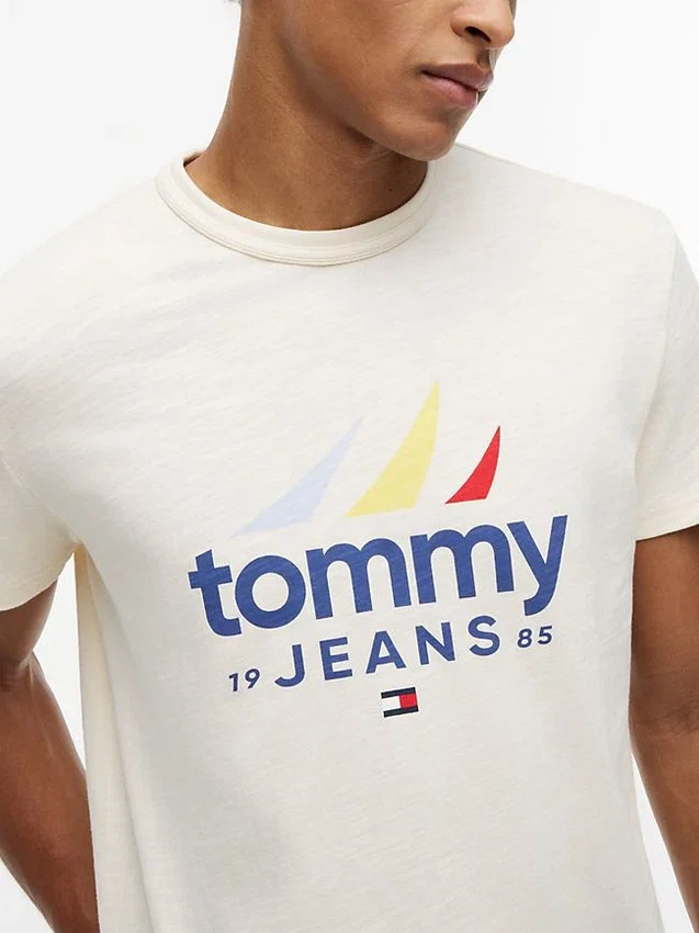 Tricou Tommy Jeans cu logo Sailing Tricou Tommy Jeans cu logo Sailing
