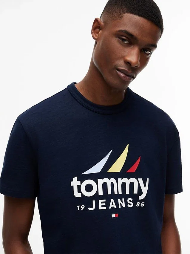 Tricou Tommy Jeans cu logo Sailing Tricou Tommy Jeans cu logo Sailing