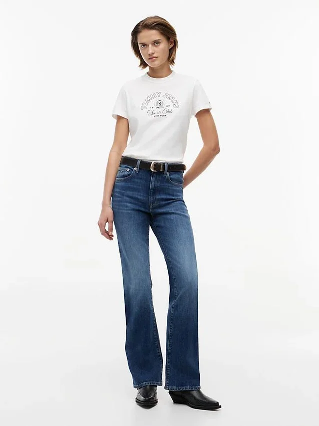 Tricou Tommy Jeans cu logo Sports Club Tricou Tommy Jeans cu logo Sports Club