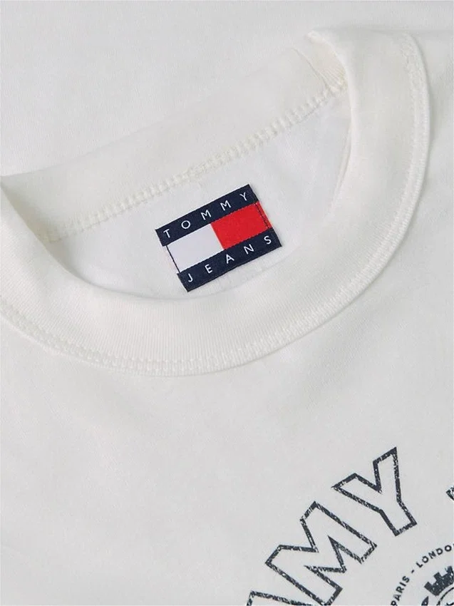 Tricou Tommy Jeans cu logo Sports Club Tricou Tommy Jeans cu logo Sports Club