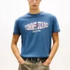 Tricou Tommy Jeans cu logo steag ondulat Tricou Tommy Jeans cu logo steag ondulat