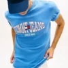 Tricou Tommy Jeans cu logo steag ondulat
