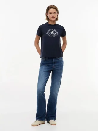 Tricou Tommy Jeans cu logo Tommy Sport