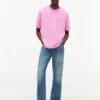 Tricou Tommy Jeans cu logo uzat Tricou Tommy Jeans cu logo uzat