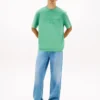 Tricou Tommy Jeans cu logo uzat Tricou Tommy Jeans cu logo uzat