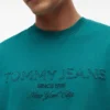 Tricou Tommy Jeans cu logo uzat