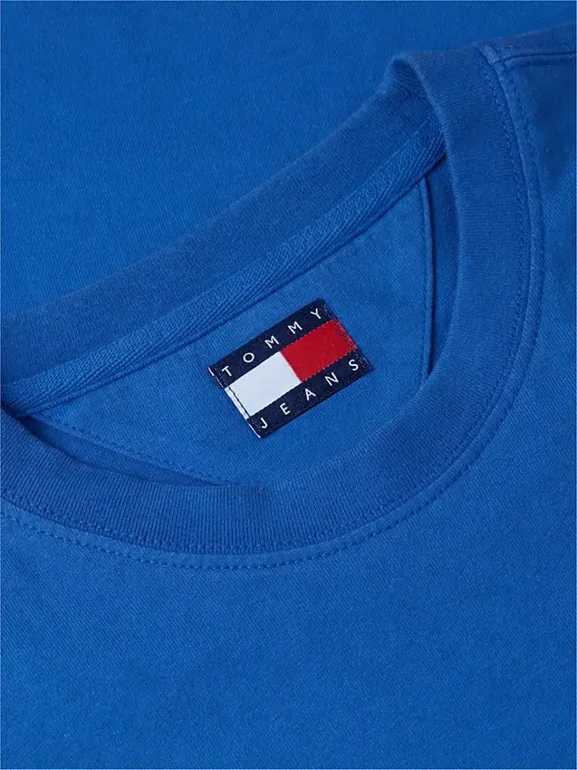 Tricou Tommy Jeans cu logo uzat Tricou Tommy Jeans cu logo uzat