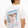Tricou Tommy Jeans Fitness Graphic