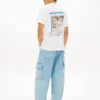 Tricou Tommy Jeans Fitness Graphic