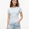 Tricou Tommy Jeans Slim Stretch Ribbed