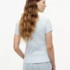 Tricou Tommy Jeans Slim Stretch Ribbed