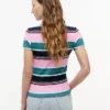 Tricou Tommy Jeans Slim Stretch Ribbed
