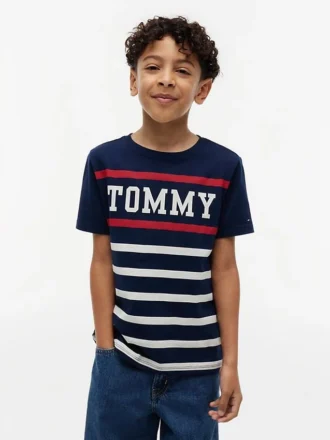 Tricou Tommy Stripe pentru copii Tricou Tommy Stripe pentru copii