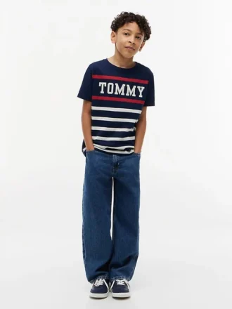Tricou Tommy Stripe pentru copii Tricou Tommy Stripe pentru copii