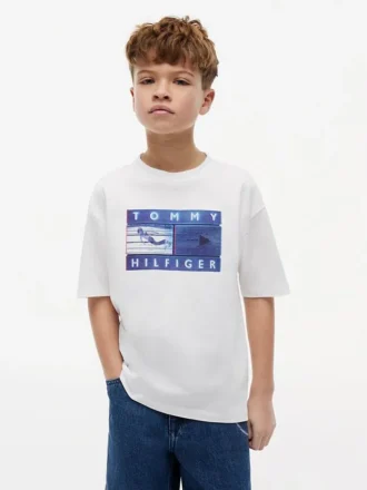 Tricou Tommy Surf Graphic pentru copii Tricou Tommy Surf Graphic pentru copii
