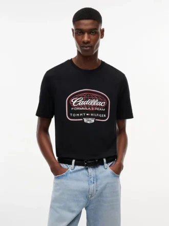 Tricou Tommy x Cadillac F1® Team Globe