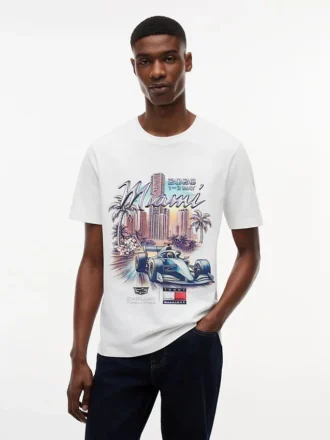Tricou Tommy x Cadillac F1® Team Miami