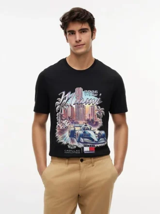 Tricou Tommy x Cadillac F1® Team Miami