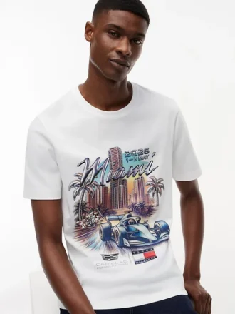 Tricou Tommy x Cadillac F1® Team Miami