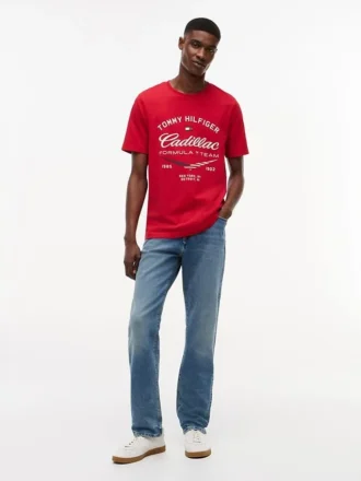 Tricou Tommy x Cadillac F1® Team Retro Chevron