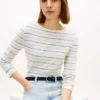 Tricou ușor cu guler în formă de barcă Tricou ușor cu guler în formă de barcă