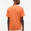 Tricou vopsit în bucată cu logo frunză de laur Tricou vopsit în bucată cu logo frunză de laur