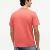 Tricou vopsit în bucată cu logo frunză de laur