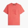 Tricou vopsit în bucată cu logo frunză de laur