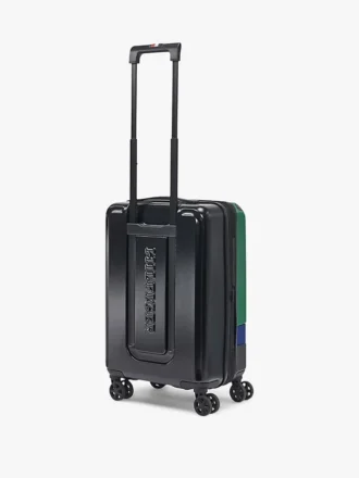 Valiză cu roți și carcasă rigidă, cu blocuri de culoare, de 21″