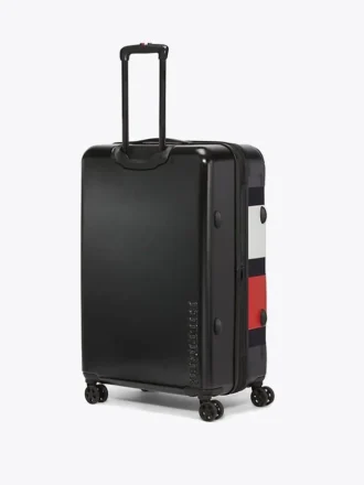 Valiză cu roți și carcasă rigidă de 28″ cu blocuri de culoare