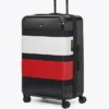Valiză cu roți și carcasă rigidă de 28″ cu blocuri de culoare