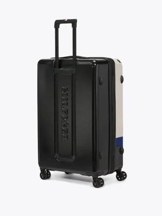 Valiză cu roți și carcasă rigidă în două nuanțe, 28″
