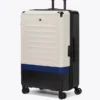 Valiză cu roți și carcasă rigidă în două nuanțe, 28″