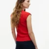 Vestă cardigan cu tricotaj în relief