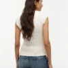 Vestă cardigan cu tricotaj în relief Vestă cardigan cu tricotaj în relief