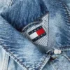 Vestă din blugi cropped Tommy Jeans