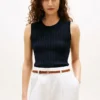 Vestă din tricot cu model împletit Vestă din tricot cu model împletit